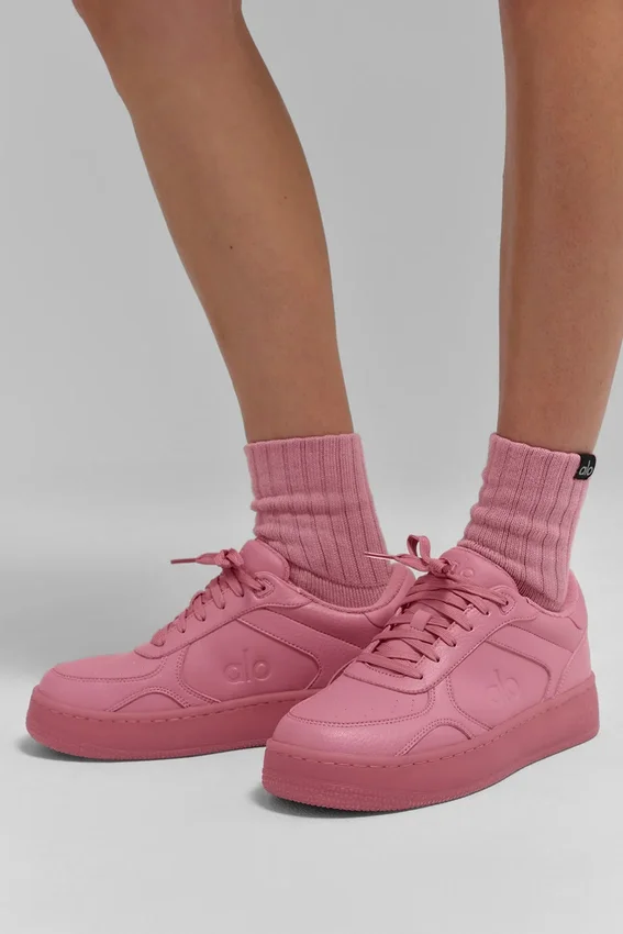 Alo Recovery Mode Sneaker - Pink Wild Rose