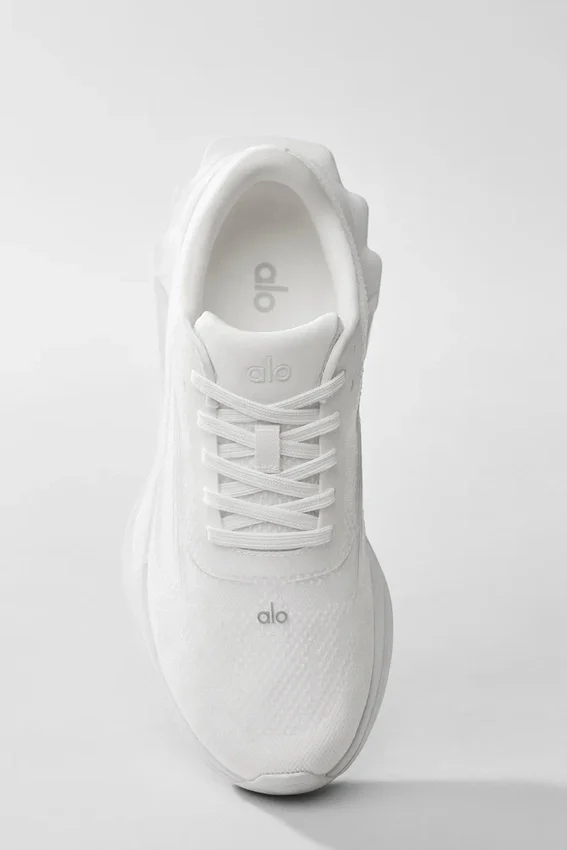 Alo Runner - White/White