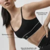Alo Softsculpt Amp It up Bra - Black