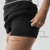 Alo Softsculpt Amp It up Tennis Skirt - Black