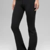 Alo Softsculpt Foldover Flare Legging - Black