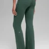 Alo Softsculpt Foldover Flare Legging - Clover Green