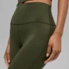 Alo Softsculpt High-Waist Bootcut Legging - Green Olive