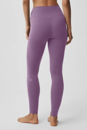 Alo Softsculpt High-Waist Legging – Plum Kiss