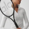 Alo Softsculpt Precision 1/4 Zip Long Sleeve - White