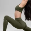 Alo Softsculpt Precision Bra - Green Olive