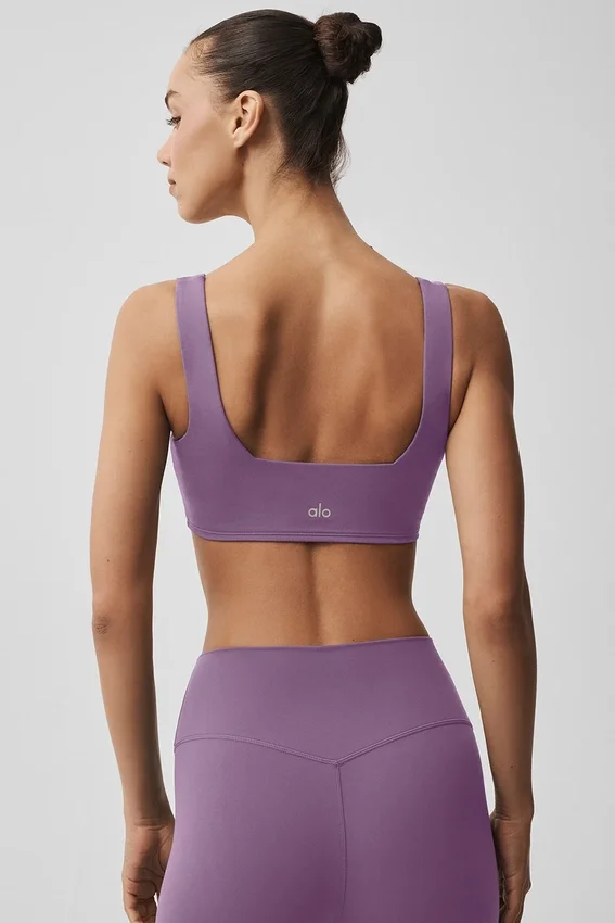 Alo Softsculpt Precision Bra - Plum Kiss