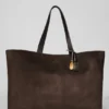Alo Tranquility Tote - Espresso Suede