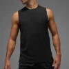 Alo Vapor Muscle Tank - Black
