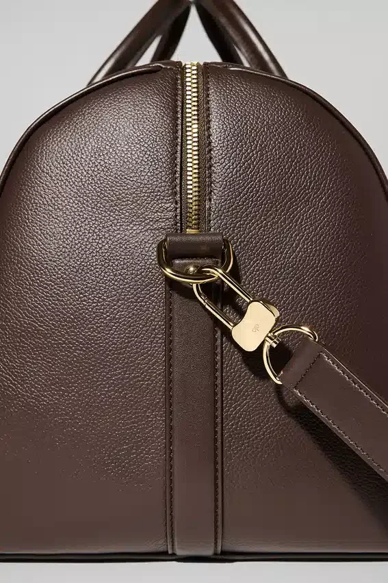 Alo Voyage Duffle - Espresso Leather