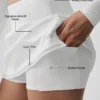 Alosoft Affection Tennis Skirt - White