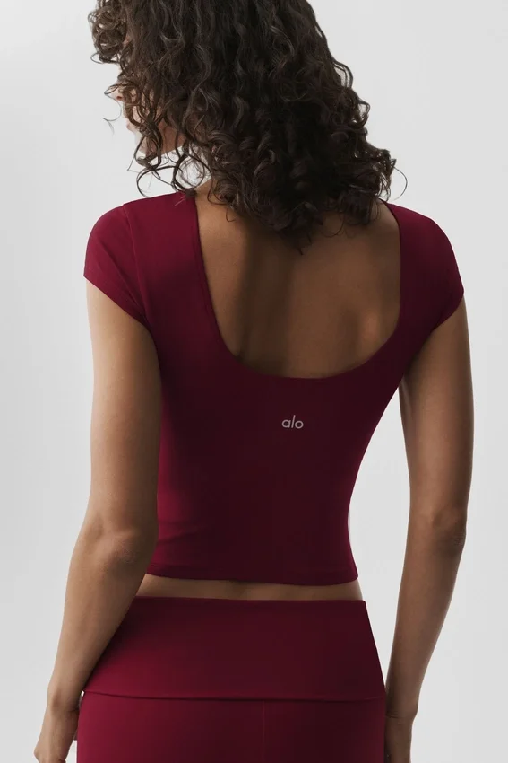 Alosoft Back for More Tee - Summer Romance Red
