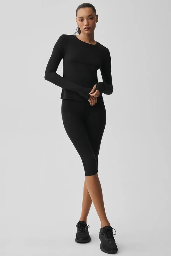 Alosoft Finesse Long Sleeve - Black