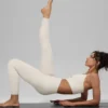 Alosoft High-Waist 7/8 Highlight Legging - Bone