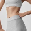 Alosoft Relay Bra - Athletic Heather Grey/White