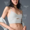 Alosoft Highlight Bra - Athletic Heather Grey