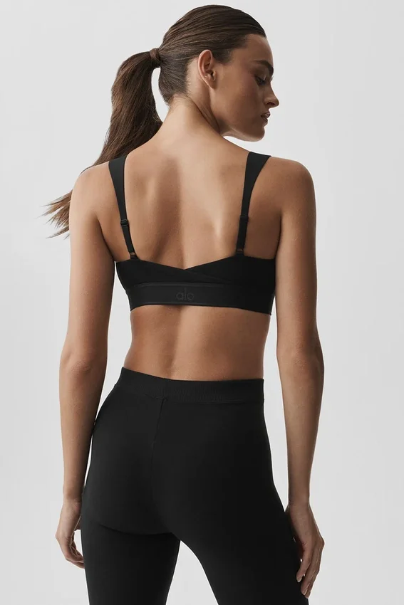 Alosoft Molded Showcase Bra - Black
