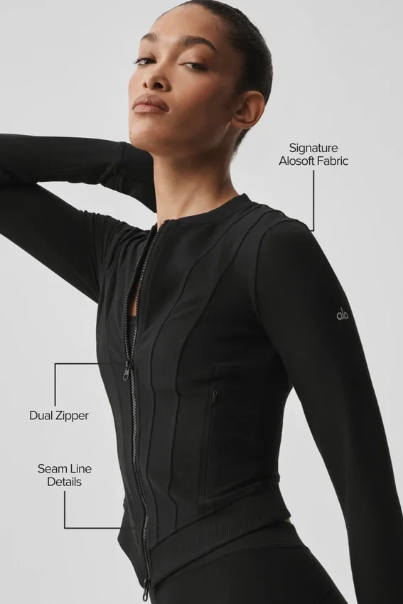 Alosoft Recharge Jacket - Black