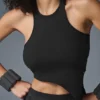 Alosoft Ribbed Revelation Tank - Black