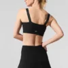 Alosoft Serve It up Bra - Black