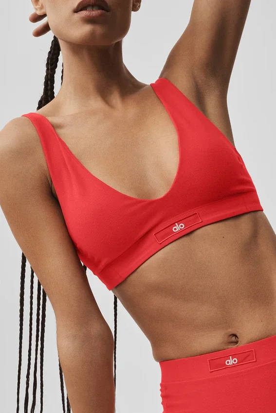 Alosoft Sincere Bra - Bright Red