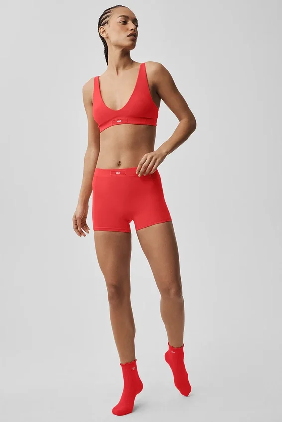 Alosoft Sincere Bra - Bright Red