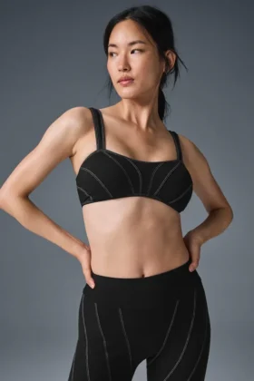 Alosoft Sunray Bra – Black/White