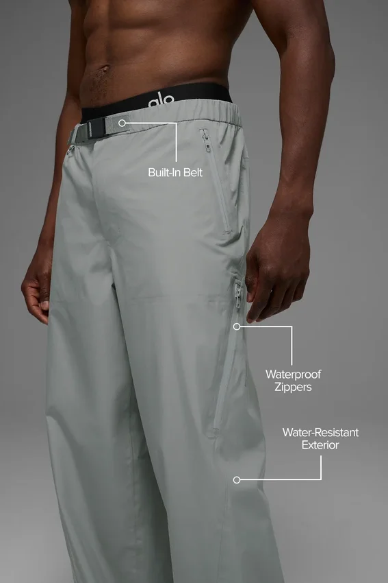 Alpha Shell Pant - Lunar Grey