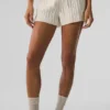 Cable Knit Winter Bliss Short - Ivory