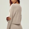 Cashmere Embrace Pullover - Oat Heather