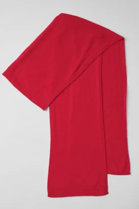 Cashmere Light Frosted Scarf – Red Ribbon