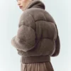 Cashmere Northstar Sweater Puffer - Alpine Cocoa Heather