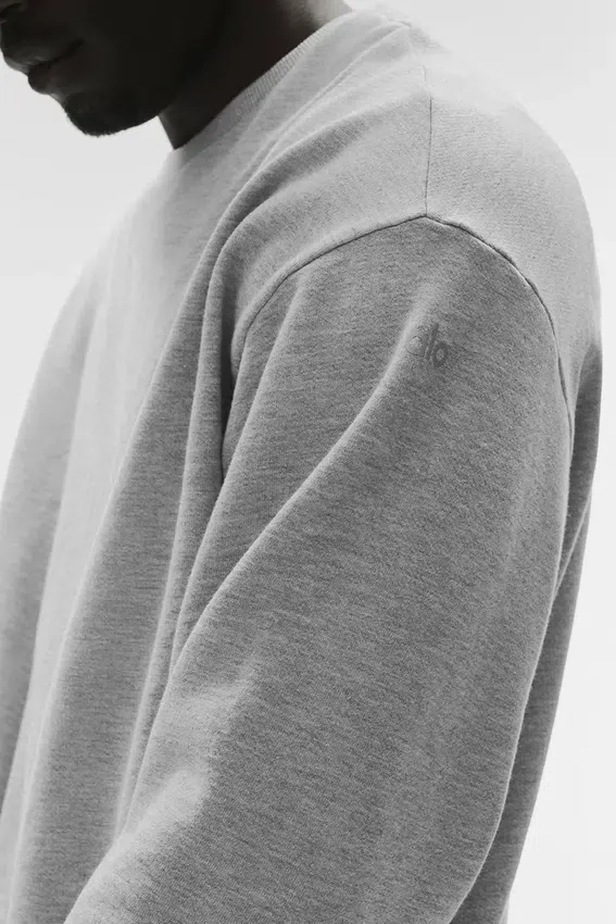 Chill Crew Neck Pullover - Athletic Heather Grey