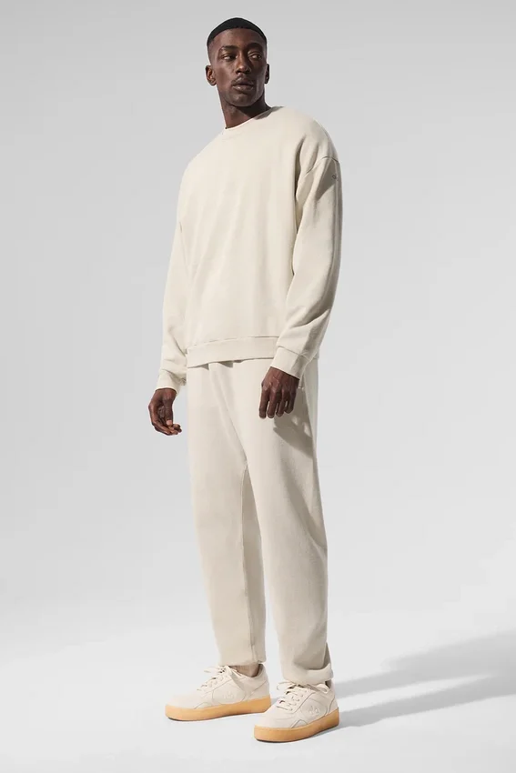 Chill Crew Neck Pullover - Bone