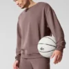 Chill Crew Neck Pullover - Mushroom
