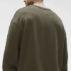Chill Crew Neck Pullover - Olive Tree