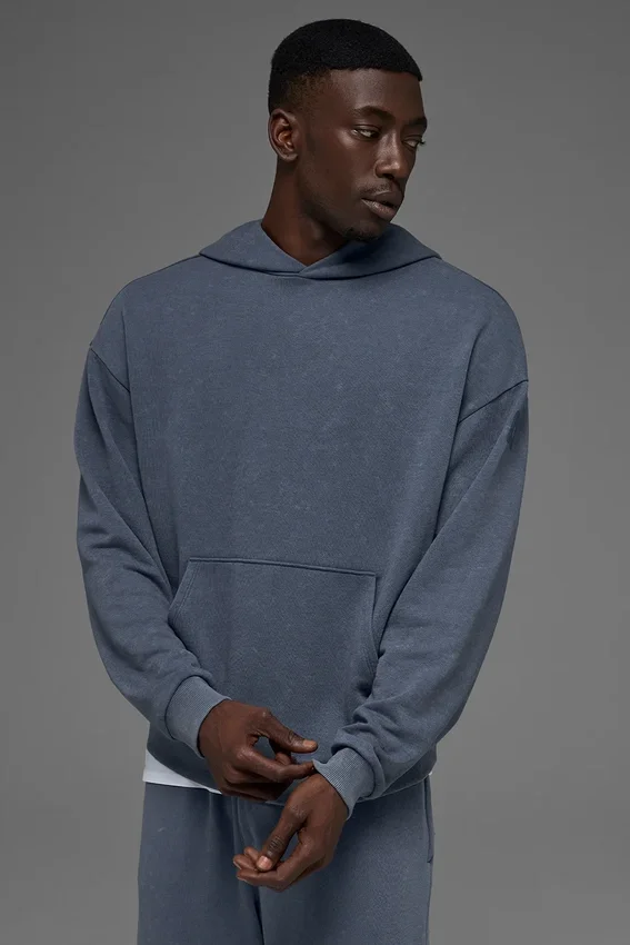 Chill Vintage Wash Hoodie - Bluestone Wash