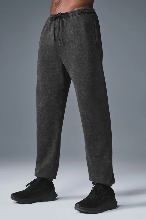 Chill Vintage Wash Sweatpant - Black Wash
