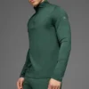 Conquer 1/4 Zip Reform Long Sleeve - Clover Green