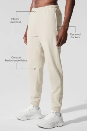 Conquer Max Performance Jogger – Bone