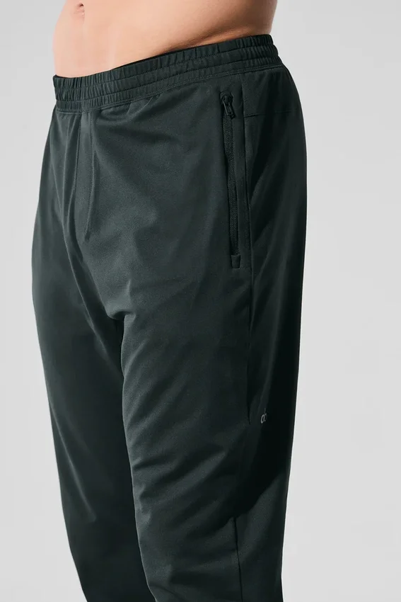 Conquer React Performance Pant - Charcoal Green