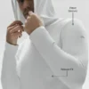 Conquer Reform Long Sleeve with Hood - White