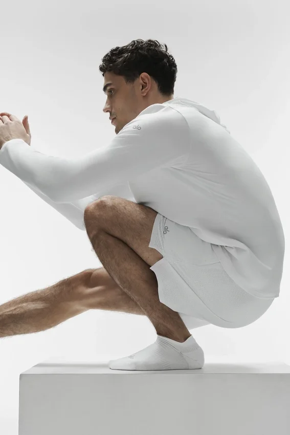 Conquer Reform Long Sleeve with Hood - White