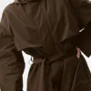 Crinkle on the Move Trench - Espresso