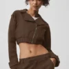 Cropped Cosmopolitan Jacket - Espresso