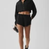 Cropped Playmaker Jacket - Black