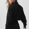 Cropped Serenity Coverup - Black