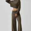 Cropped Serenity Coverup - Olive Tree