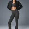 Cropped Take Me out Button up - Black