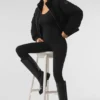 Darling Sweater Puffer - Black